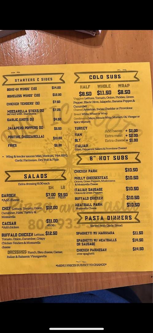 Rustic Roots Pizza and Pasta